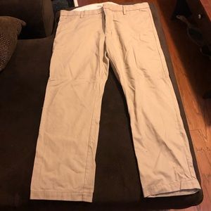 Light Tan Khaki Pants, Old Navy, Size 40x30